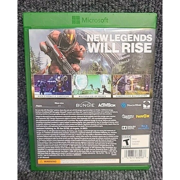 Xbox One Destiny 2 - Microsoft No Manual Tested Works - Picture 2 of 5